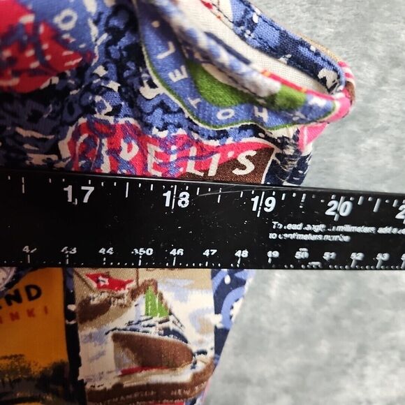 Christopher And Banks Vest Women's Sz M multicolored cotton spandex - Picture 4 of 9